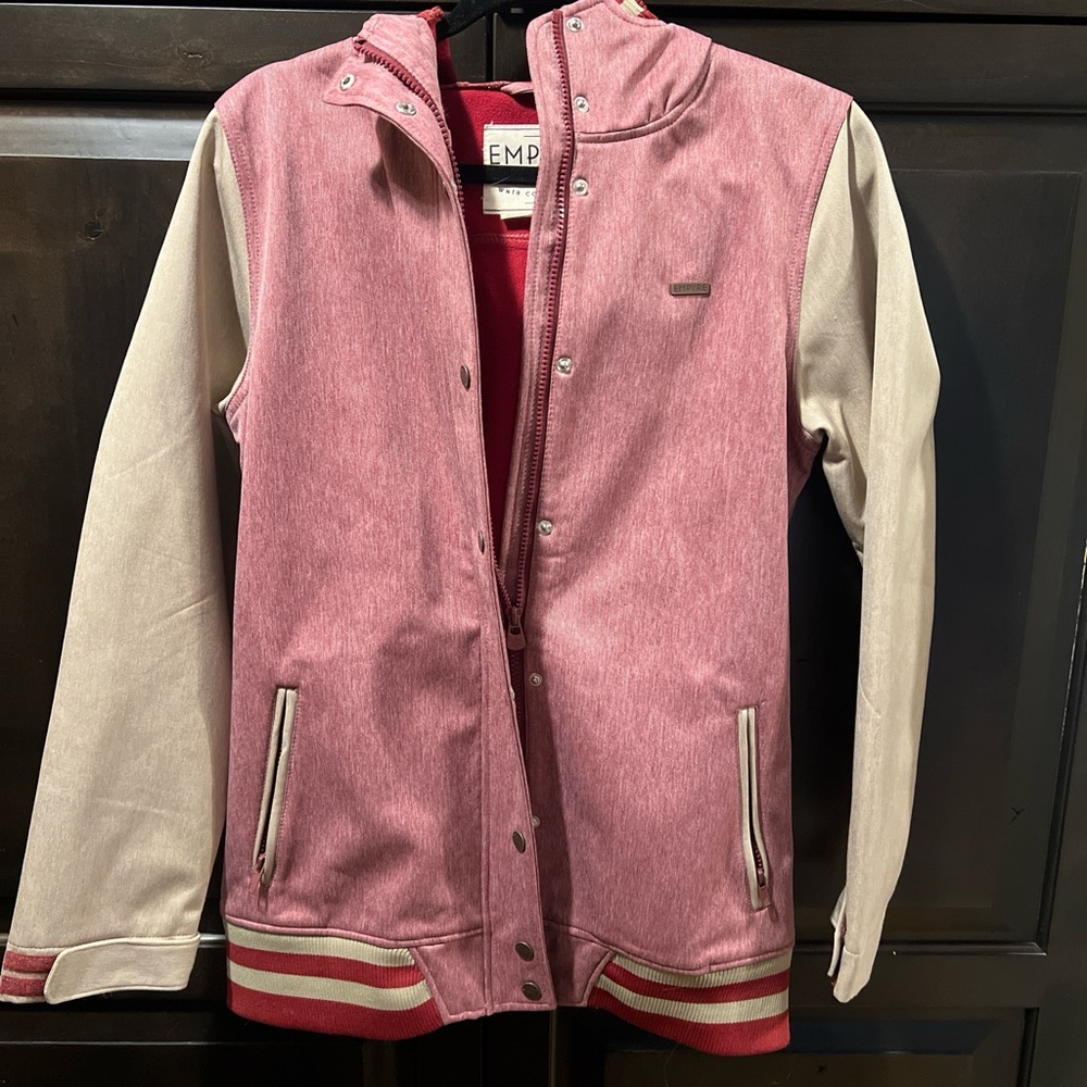 Empyre Pink and Cream Hooded Jacket